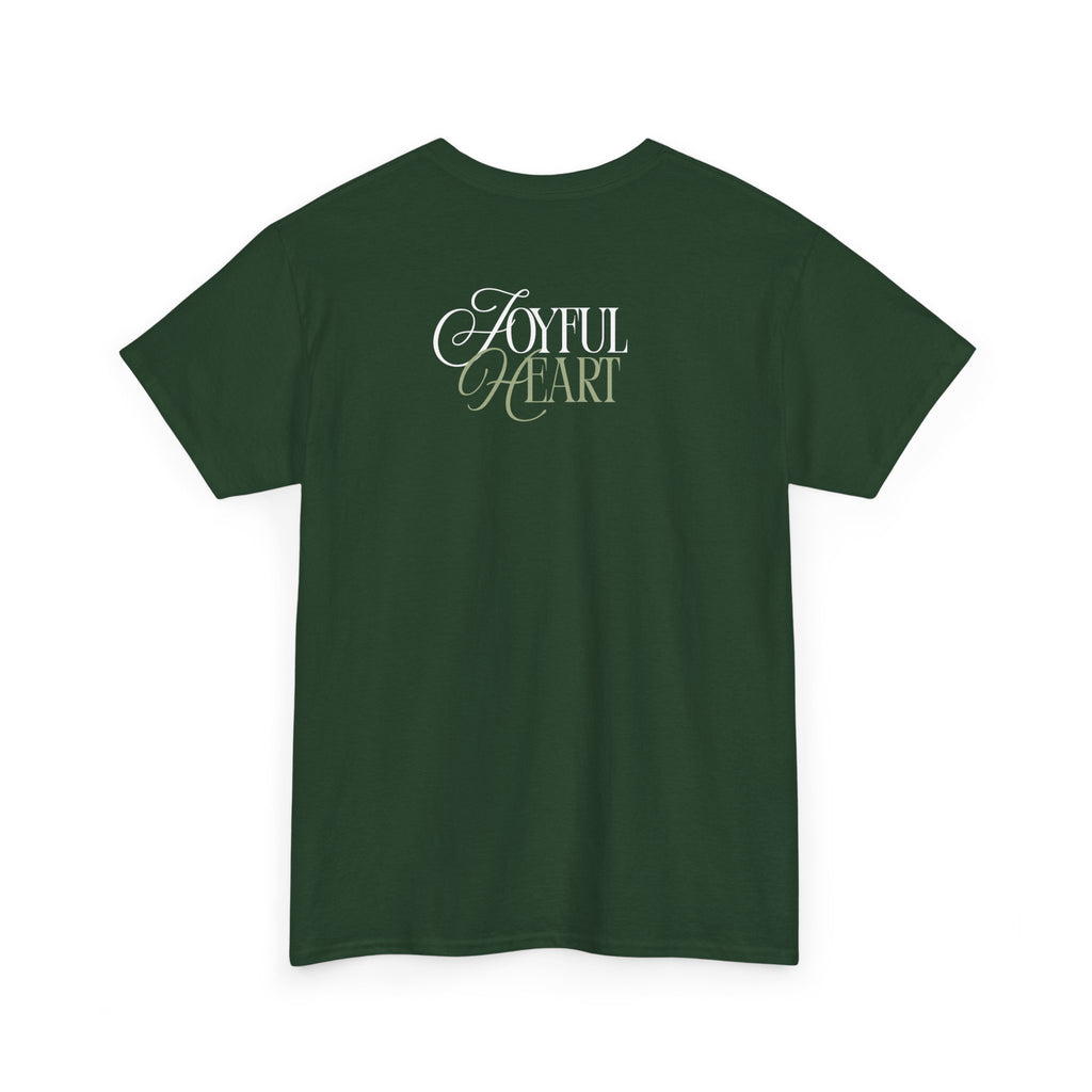 Botanical Graphic T-Shirt — "Joyful Heart"
