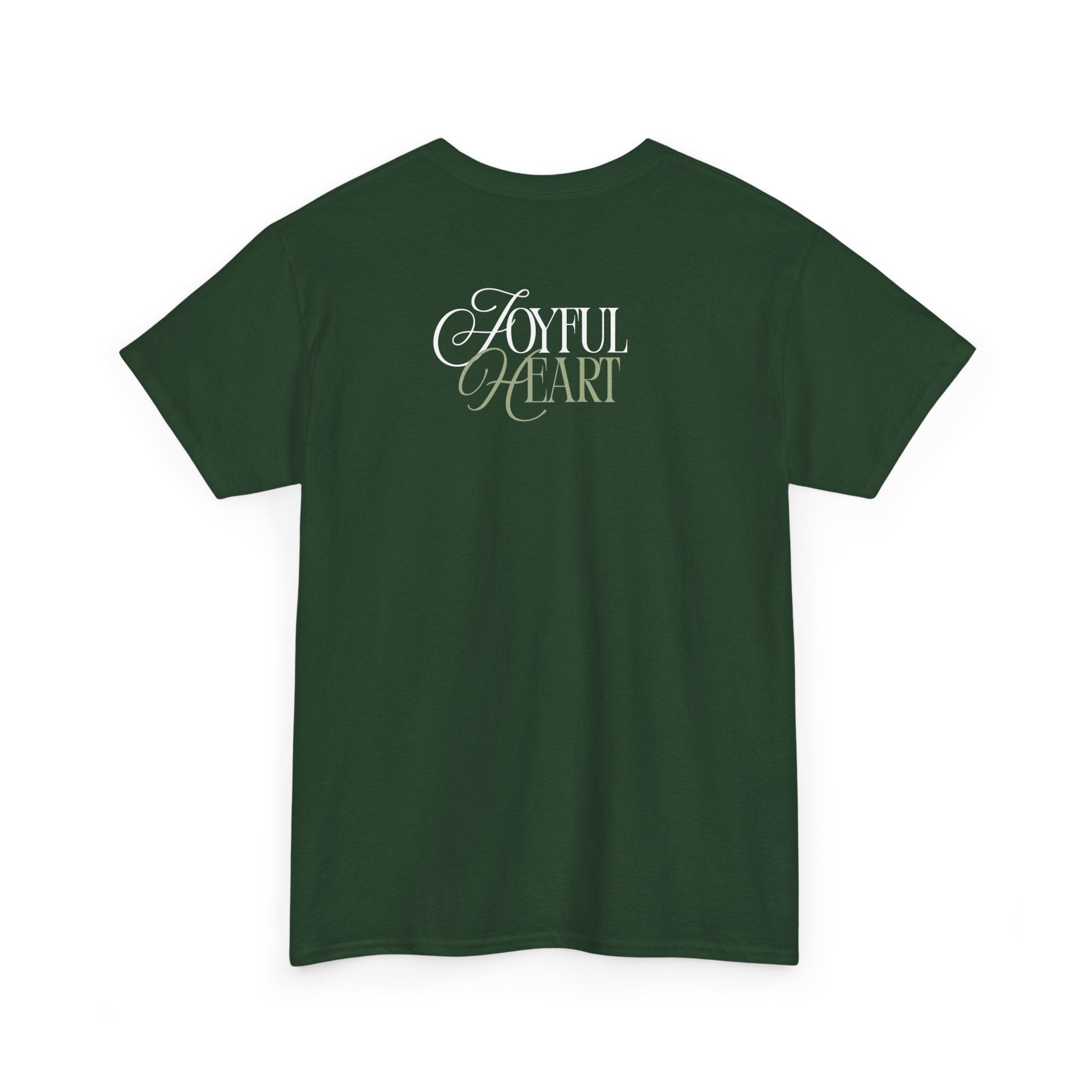 Botanical Graphic T-Shirt — "Joyful Heart"