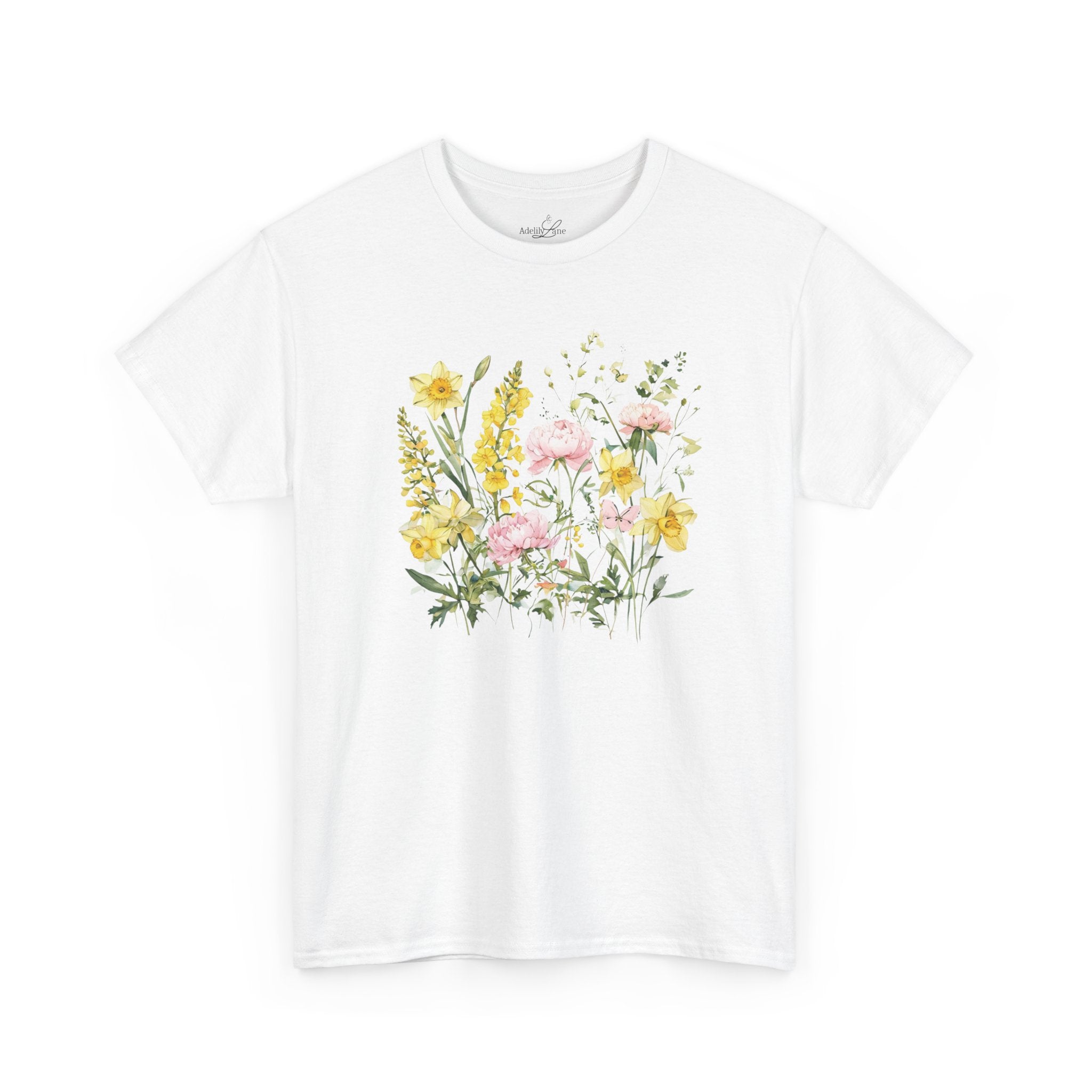 Botanical Self-Love Tee — "Lovely As I Am"