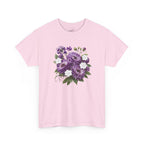Botanical Mindfulness T-Shirt — "Open Heart, Open Mind"