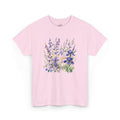 Nature Art Positive Quote Tee — "Faith Over Fear"