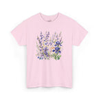 Nature Art Positive Quote Tee — "Faith Over Fear"
