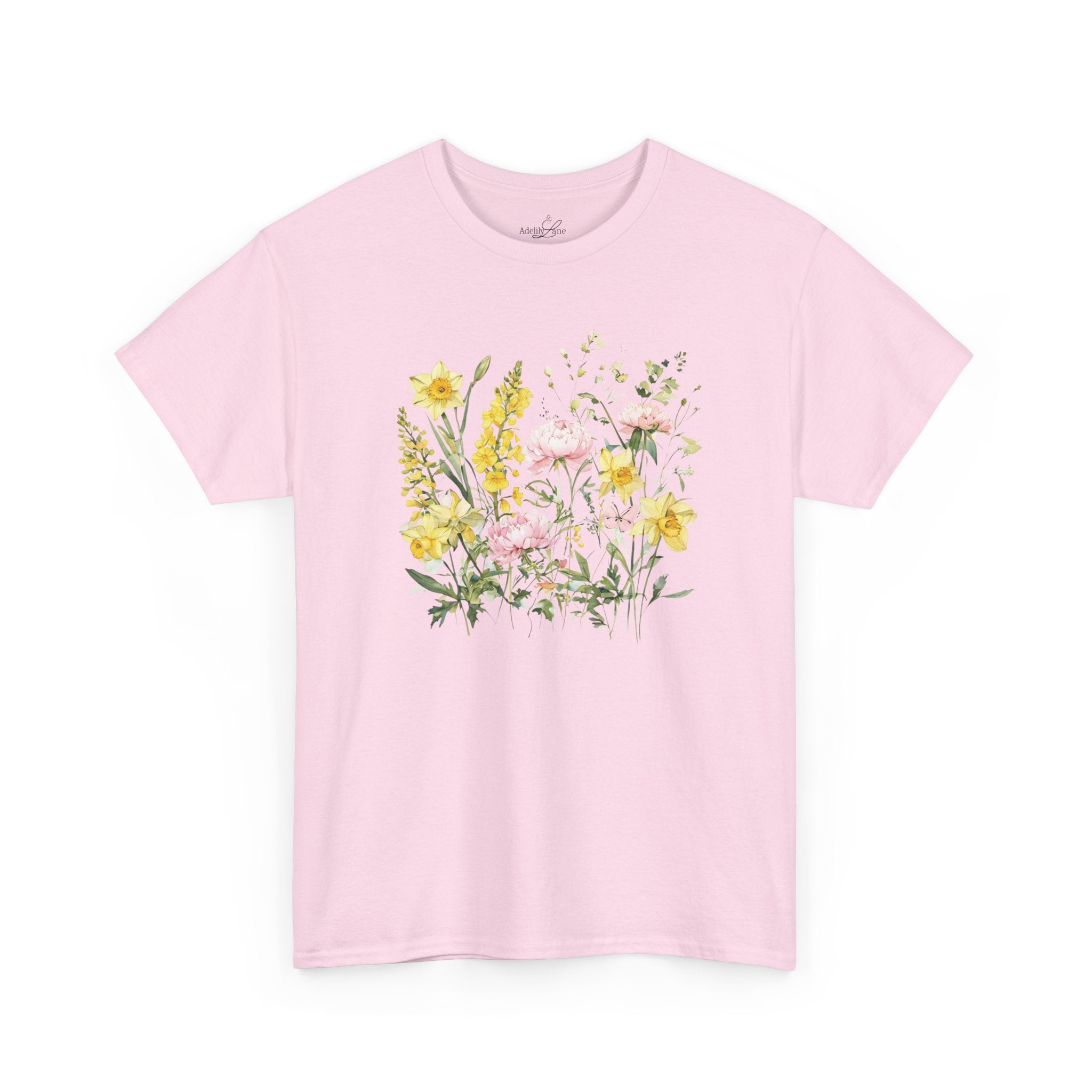 Botanical Self-Love Tee — "Lovely As I Am"