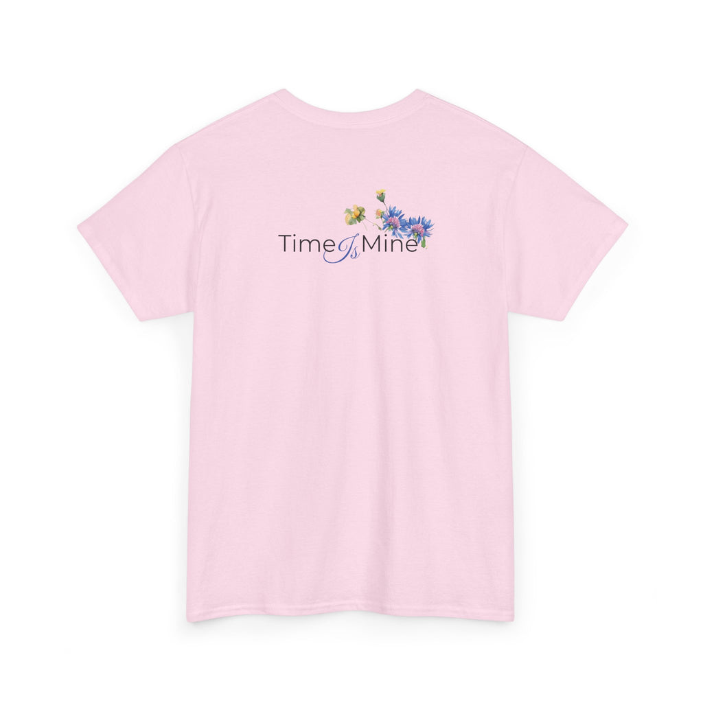 Meadow Graphic Affirmation Tee — "Time is Mine"