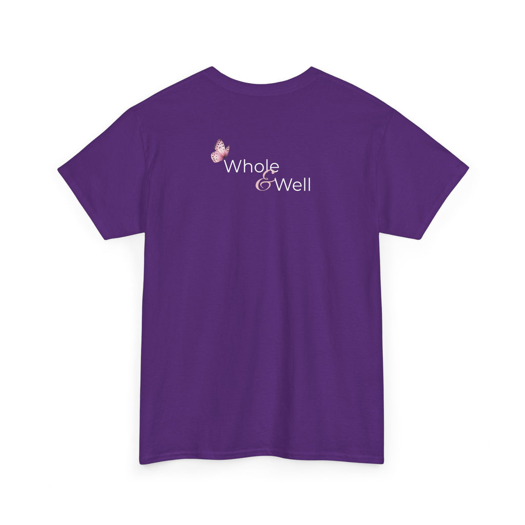Nature-Inspired Wellness T-Shirt — "Whole & Well"