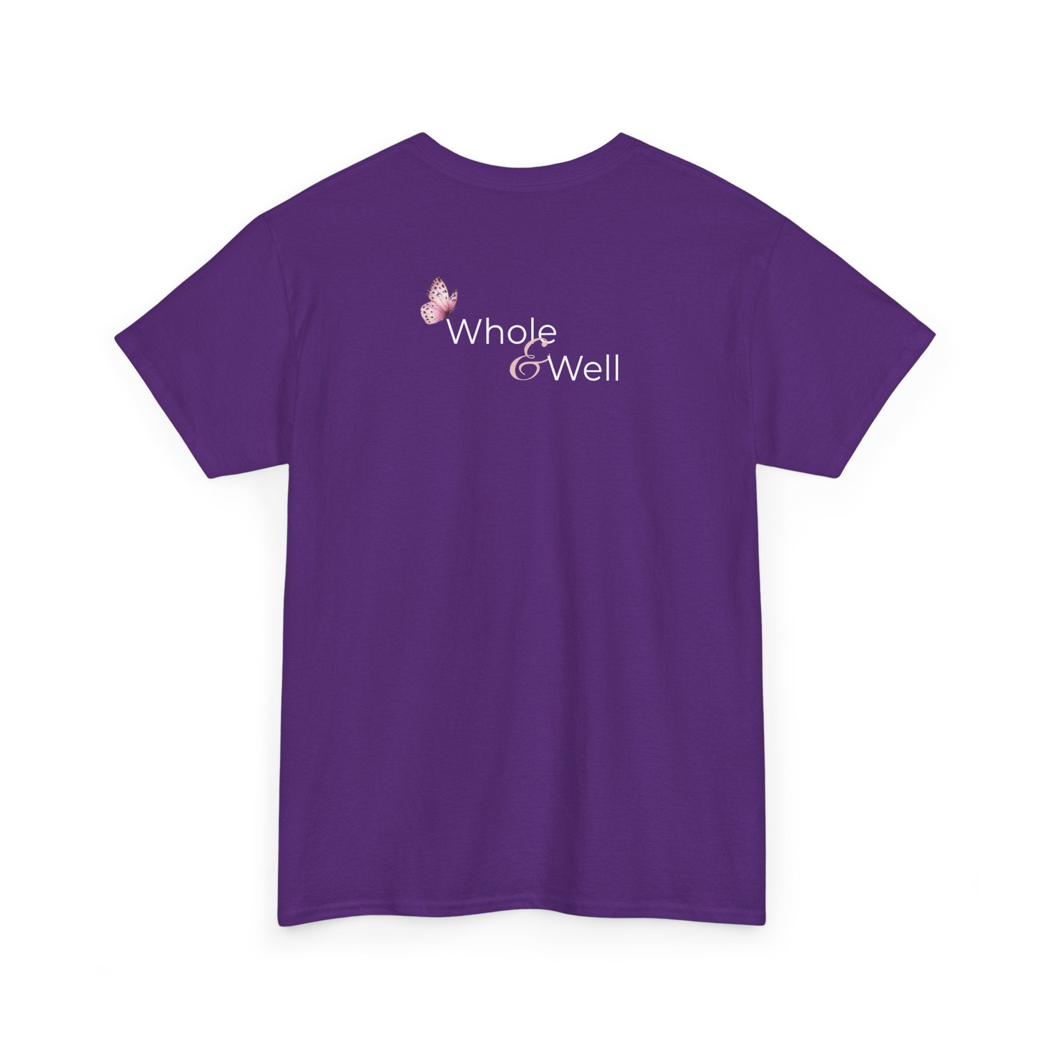 Nature-Inspired Wellness T-Shirt — "Whole & Well"