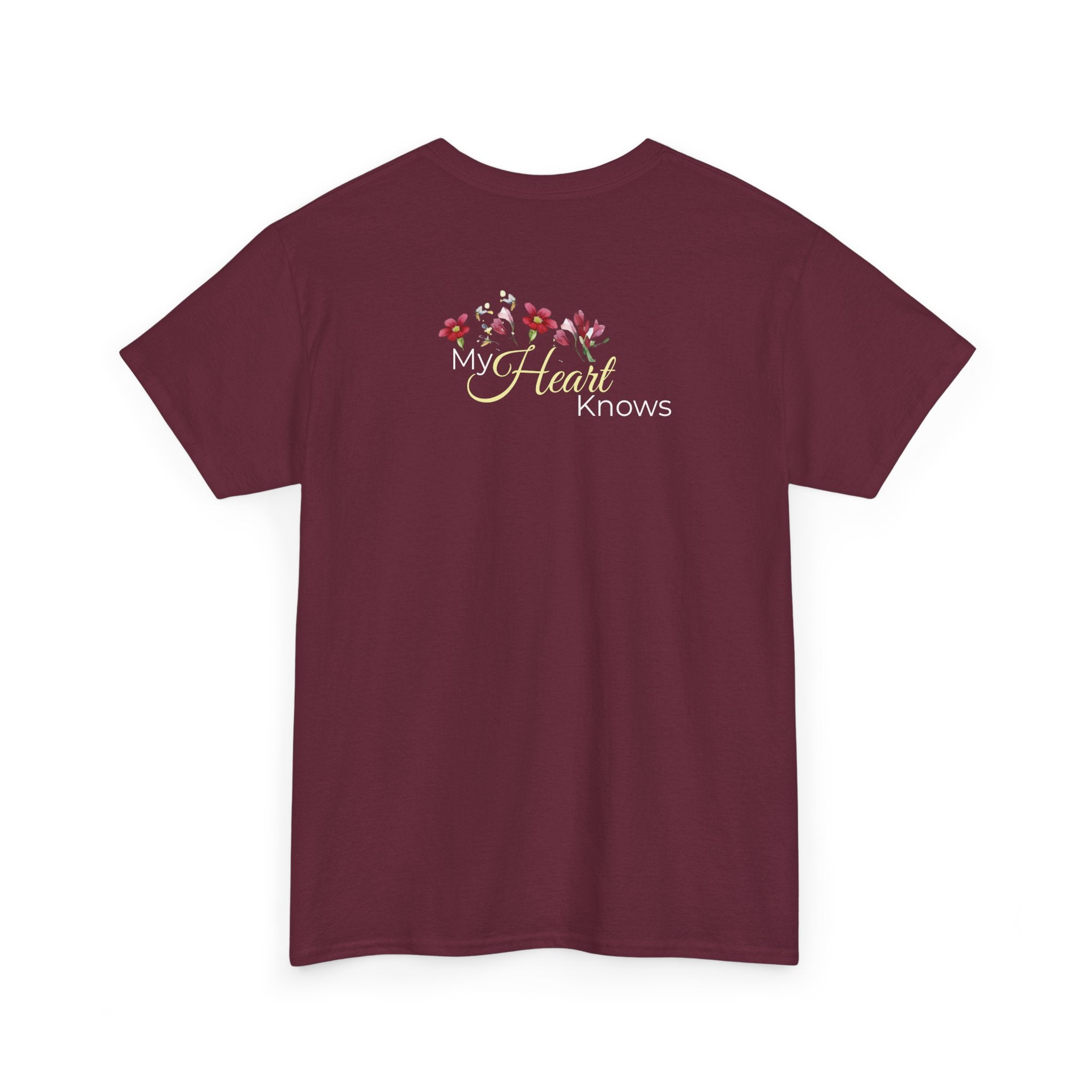 Floral Intuition Tee — "My Heart Knows"
