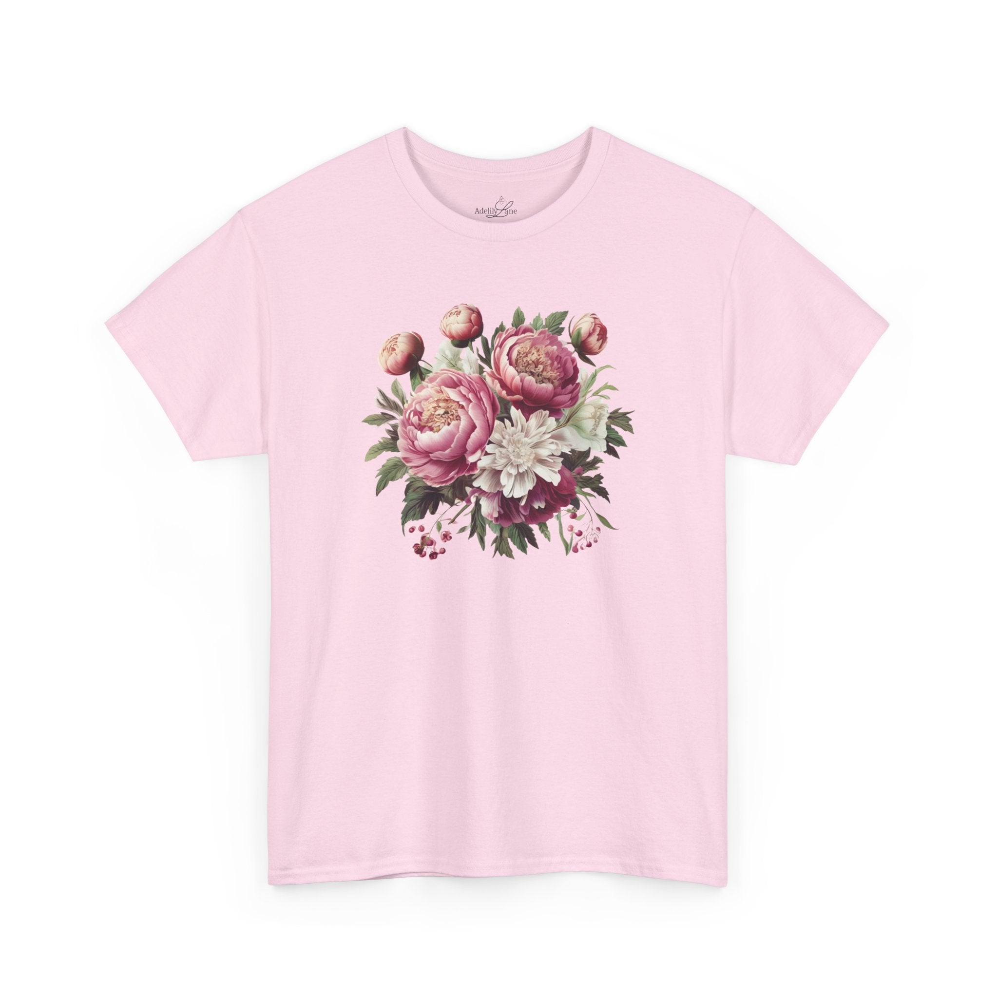 Botanical Art Affirmation Tee — "Abundance Within"