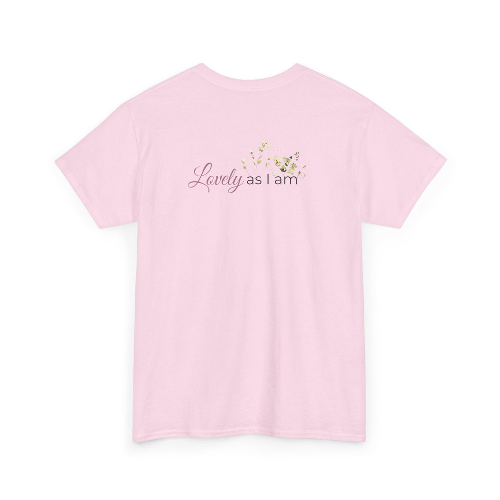 Botanical Self-Love Tee — "Lovely As I Am"