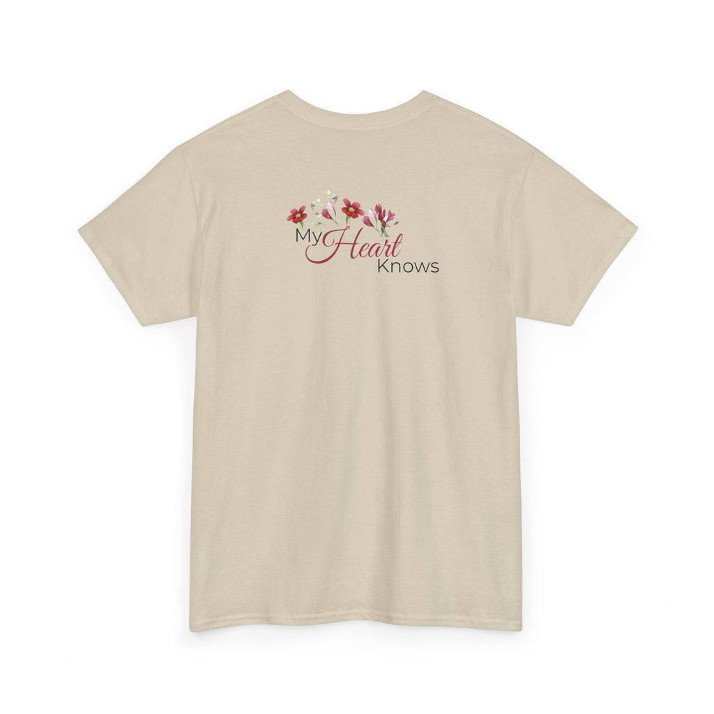 Floral Intuition Tee — "My Heart Knows"