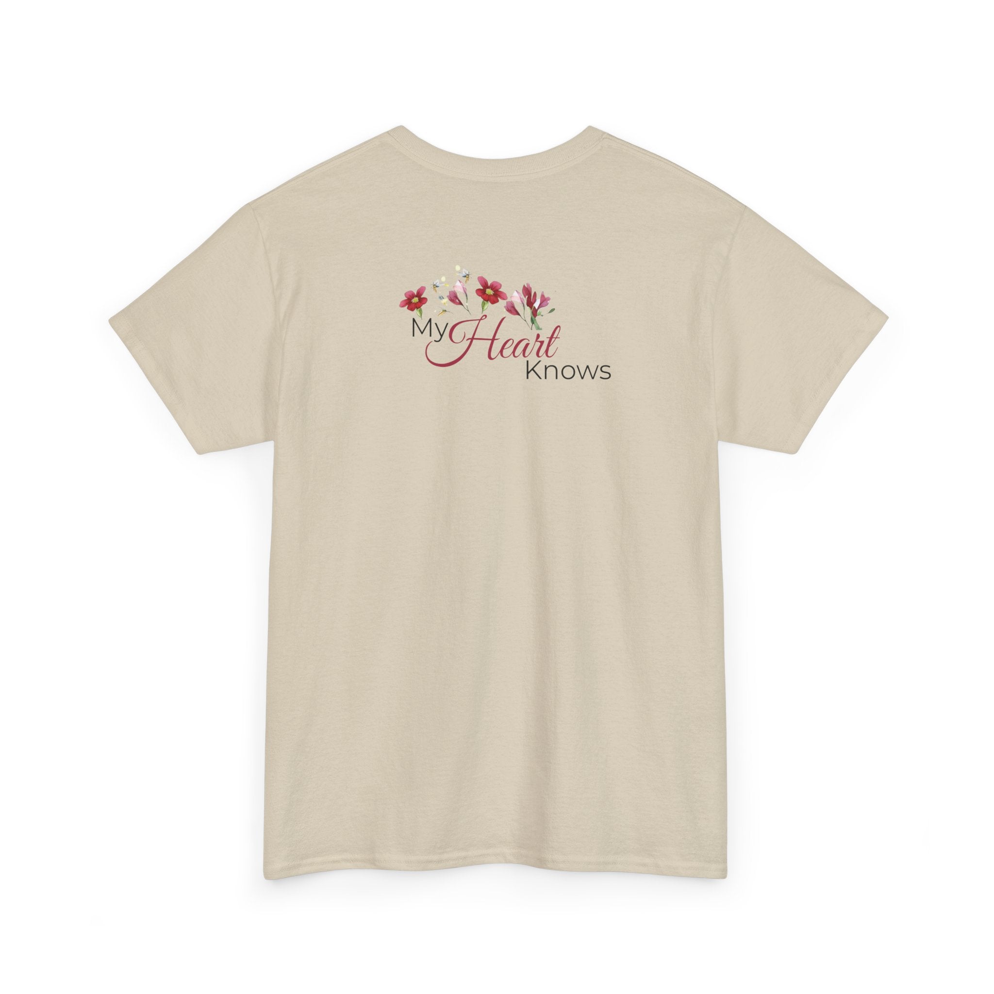 Floral Intuition Tee — "My Heart Knows"