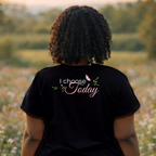Nature-Inspired Positive Quote Tee — "I Choose Today"