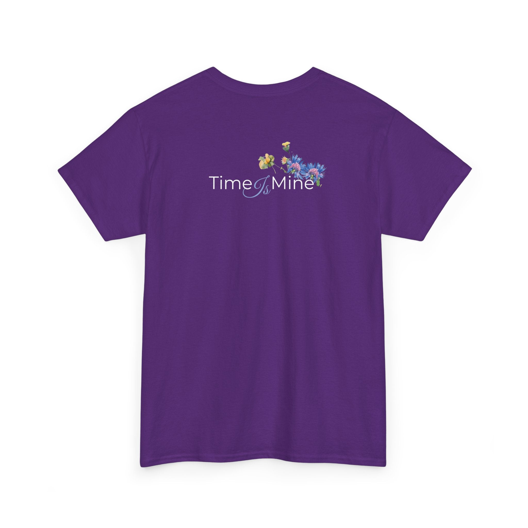 Meadow Graphic Affirmation Tee — "Time is Mine"