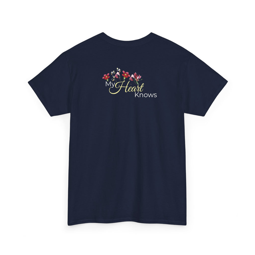 Floral Intuition Tee — "My Heart Knows"