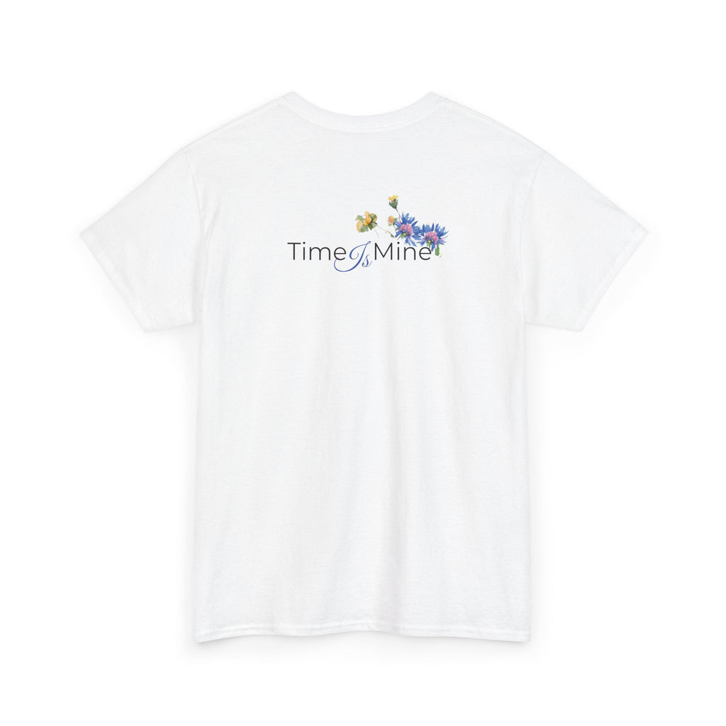 Meadow Graphic Affirmation Tee — "Time is Mine"