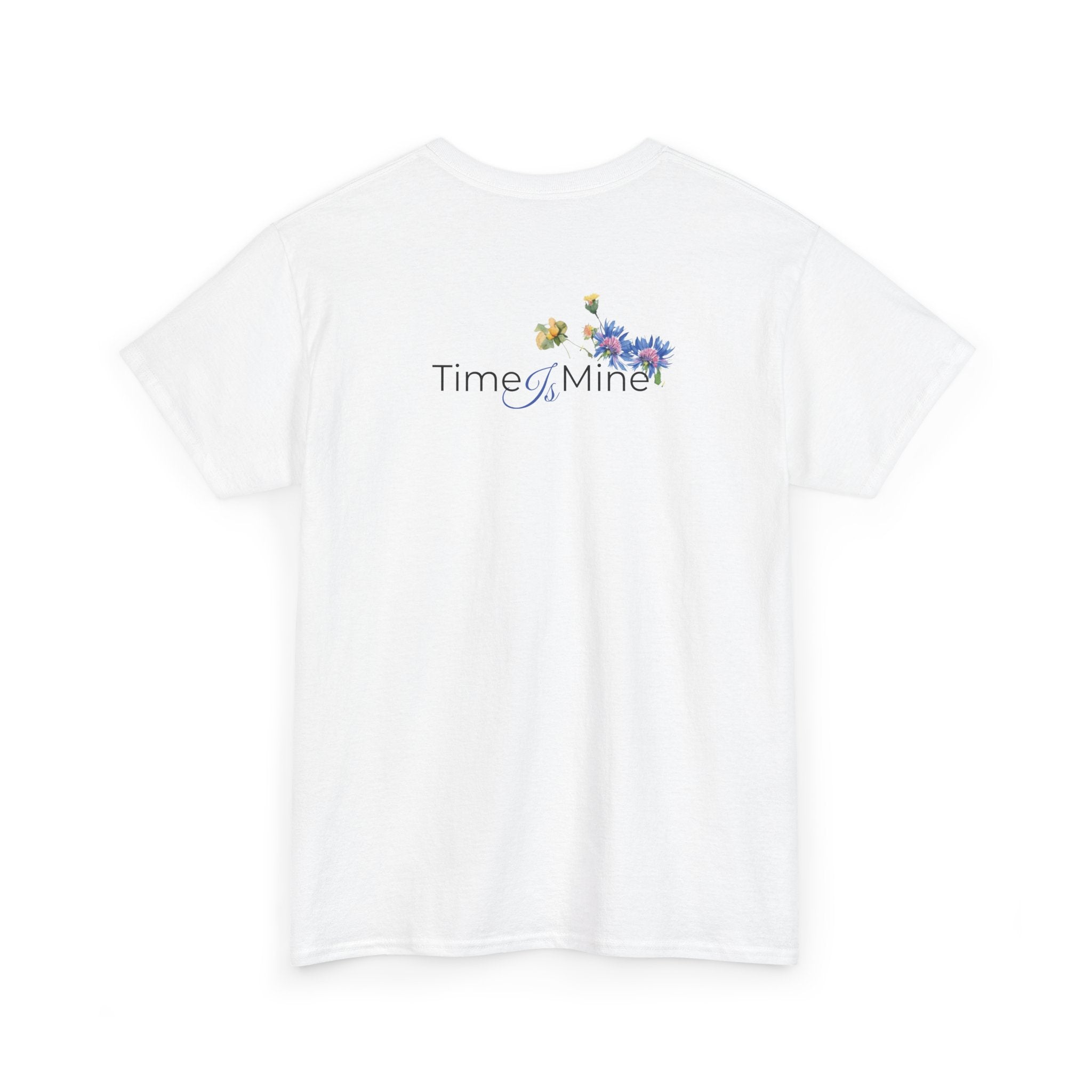 Meadow Graphic Affirmation Tee — "Time is Mine"