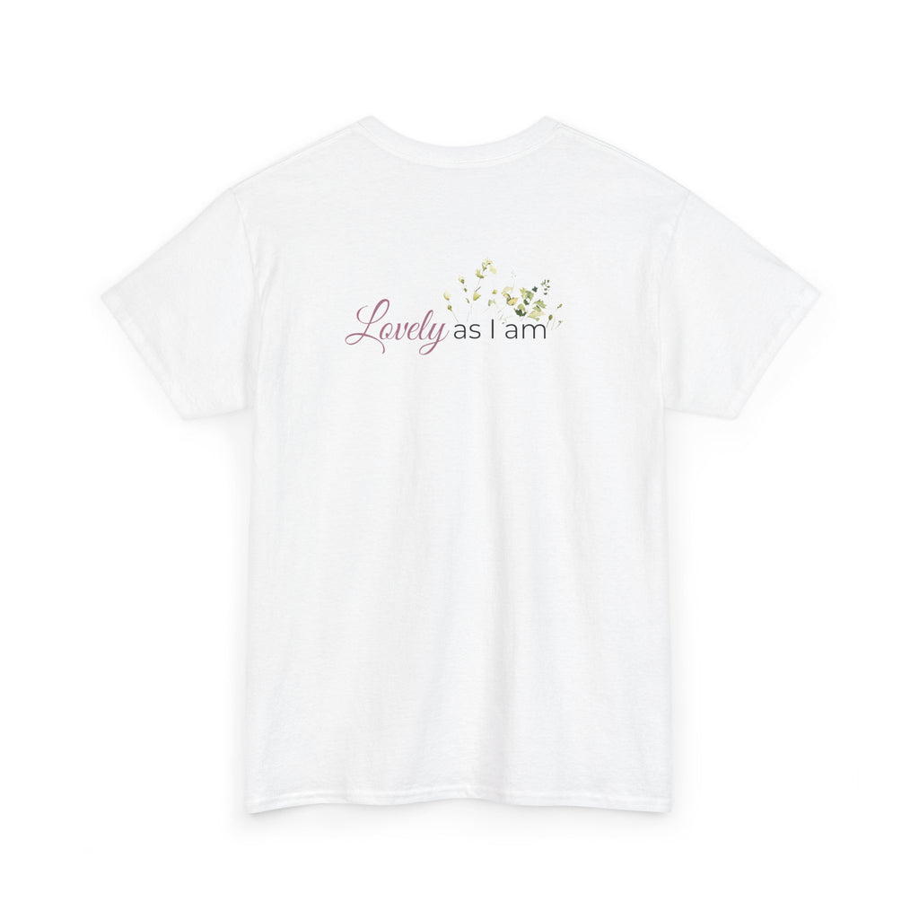 Botanical Self-Love Tee — "Lovely As I Am"