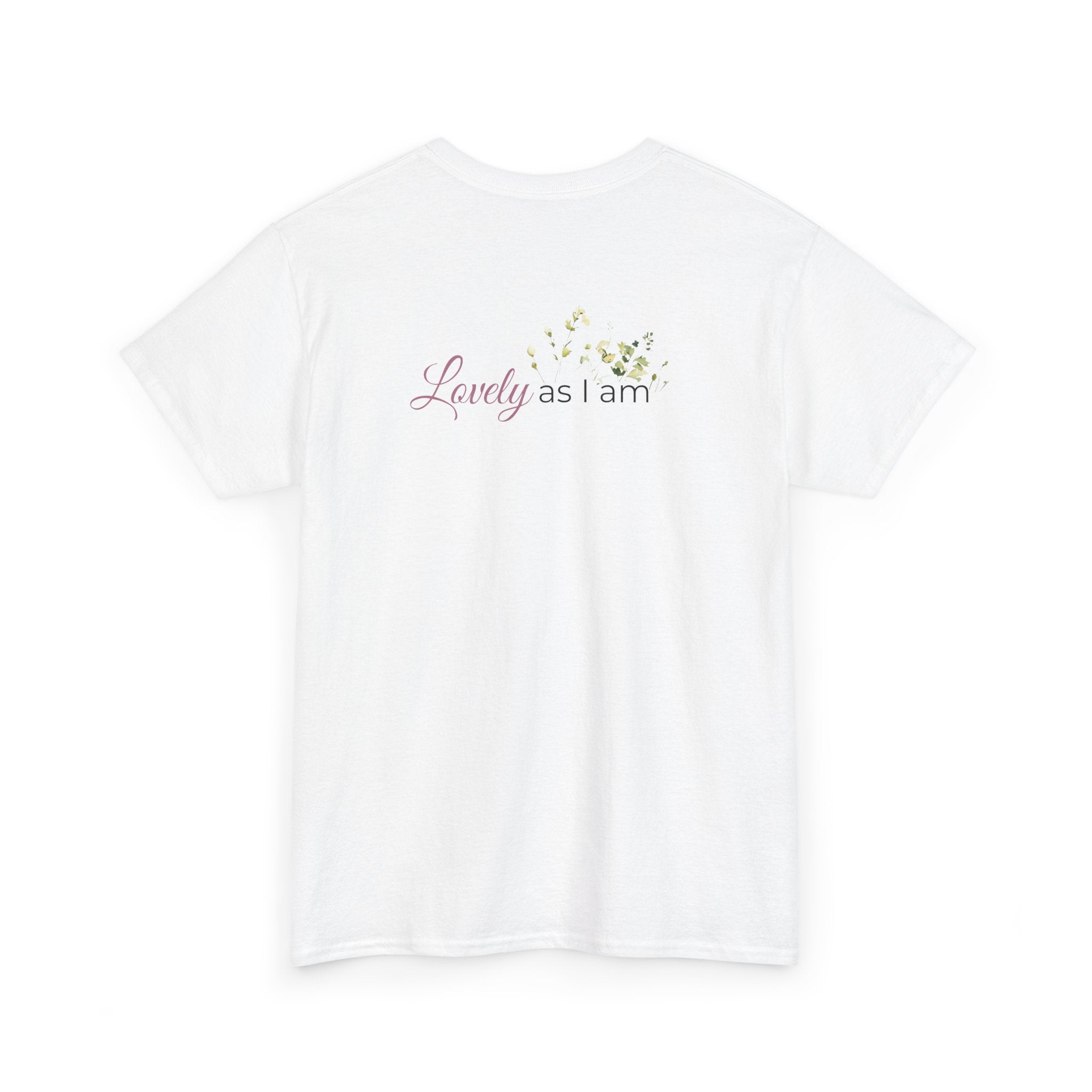 Botanical Self-Love Tee — "Lovely As I Am"