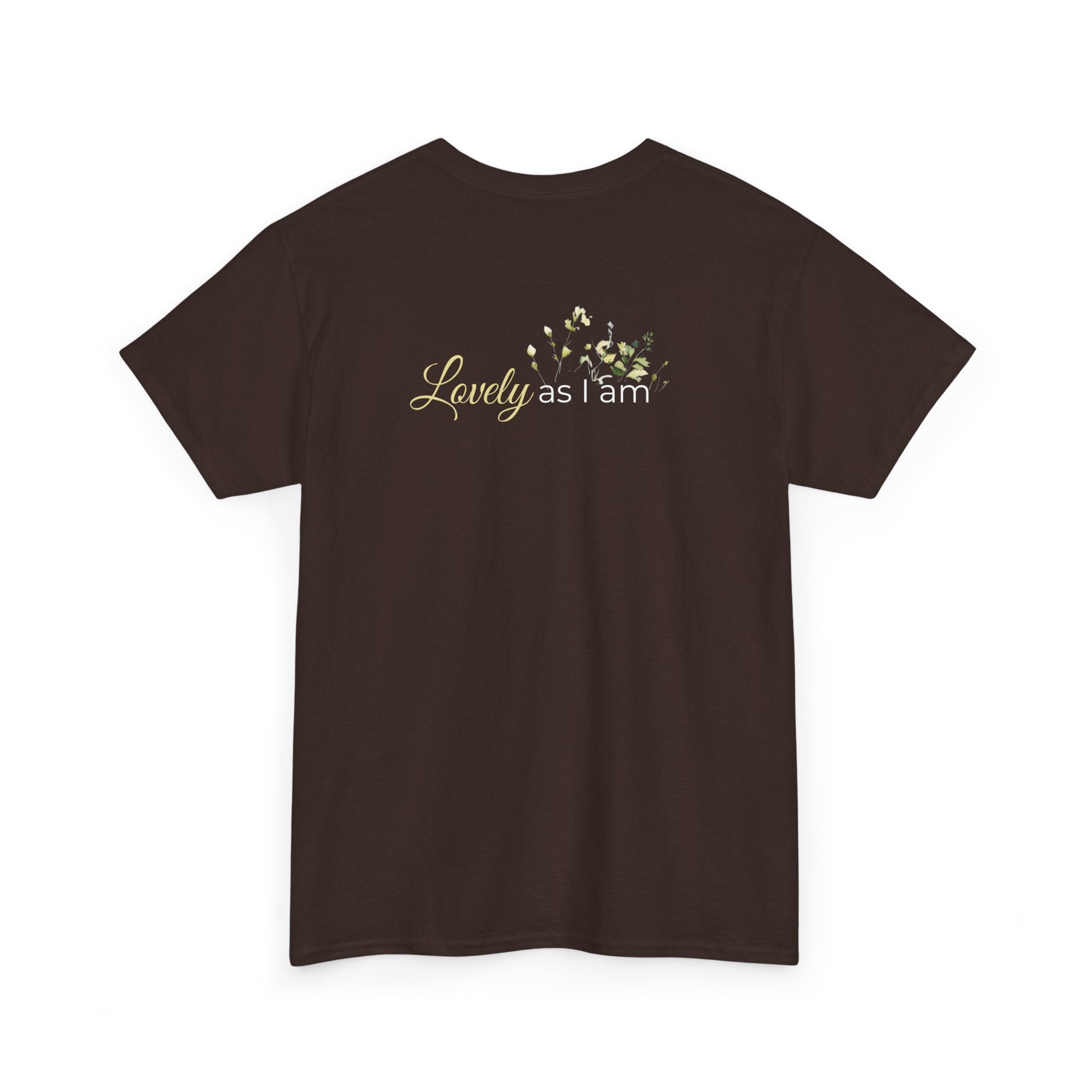 Botanical Self-Love Tee — "Lovely As I Am"