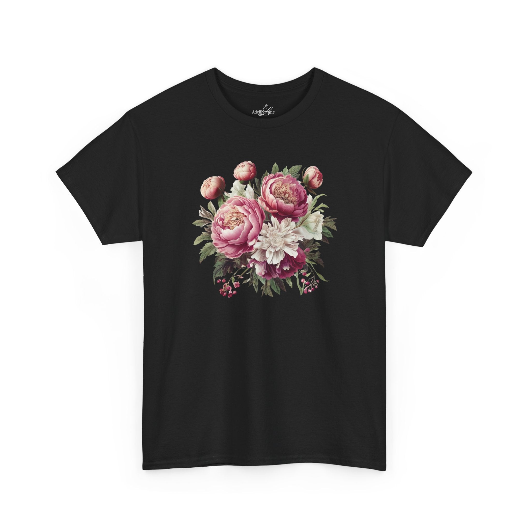 Botanical Art Affirmation Tee — "Abundance Within"